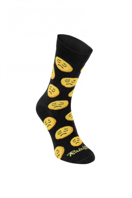 3 pares de meias coloridas em uma caixa 3 pares de meias coloridas em uma caixa