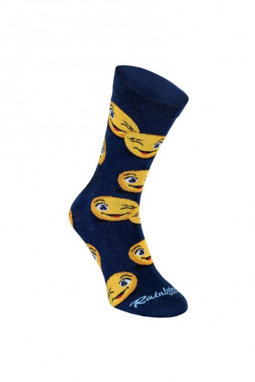 3 pares de meias coloridas em uma caixa 3 pares de meias coloridas em uma caixa