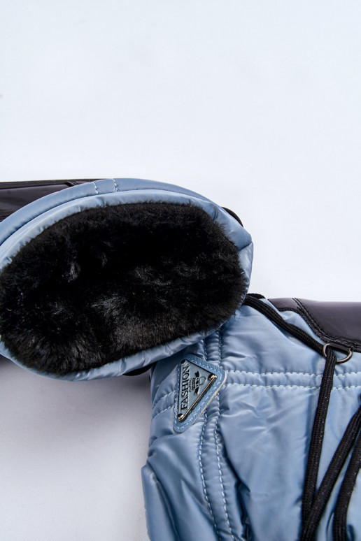 botas de neve com atacadores na cor azul Carrios botas de neve com atacadores na cor azul Carrios