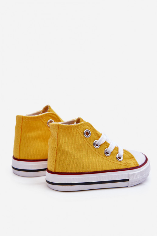 Calçado infantil com sola, Filemon amarelo