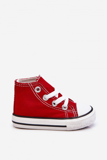 Calçado infantil com sola vermelho Filemon