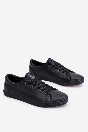 com alças Sapatos casuais modelo clássico na cor preta Misima
