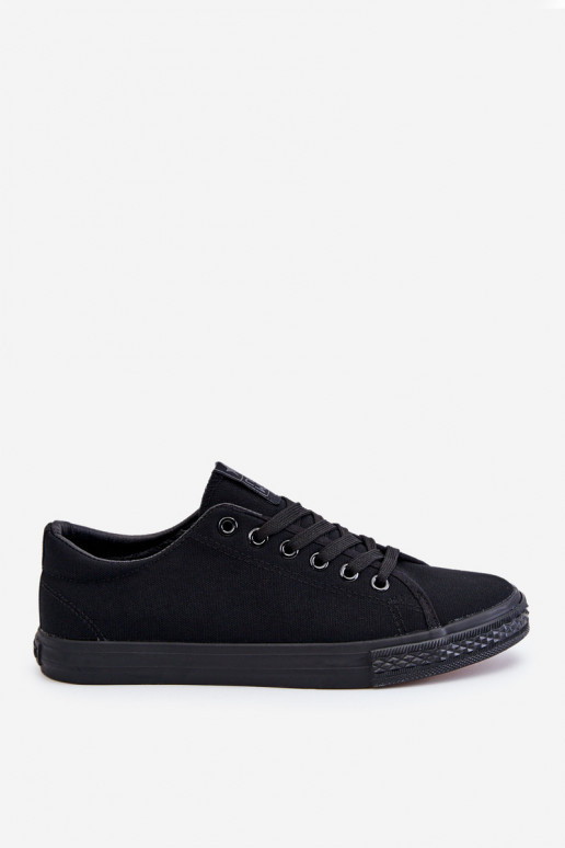 com alças Sapatos de lazer modelo clássico na cor preta Eleya