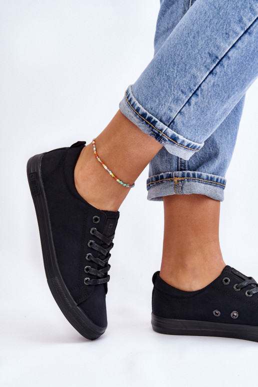 tênis de sola plana Big Star LL274057 preto tênis de sola plana Big Star LL274057 preto