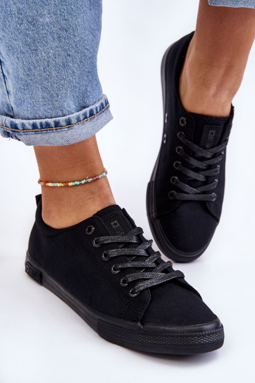 tênis de sola plana Big Star LL274057 preto tênis de sola plana Big Star LL274057 preto