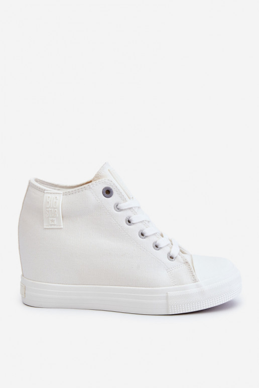 sapatos de lazer com sola Big Star LL274035 cor branca