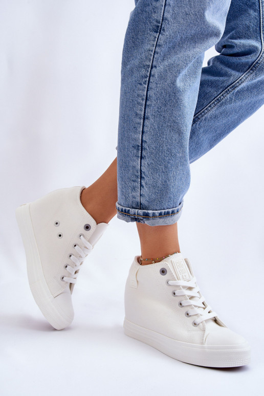 sapatos de lazer com sola Big Star LL274035 cor branca