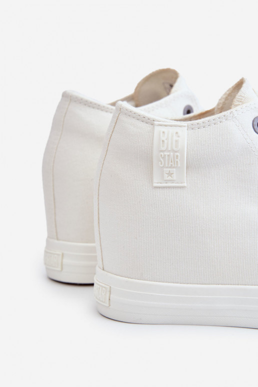 sapatos de lazer com sola Big Star LL274035 cor branca