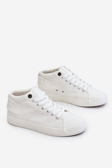 Sapatos de lazer modelo clássico com sola Big Star LL274002 cor branca 2