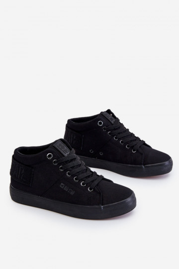 Sapatos de lazer modelo clássico com sola Big Star LL274001 cor preta 2