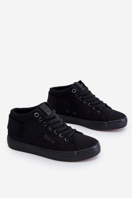 Sapatos de lazer modelo clássico com sola Big Star LL274001 cor preta Sapatos de lazer modelo clássico com sola Big Star LL274001 cor preta