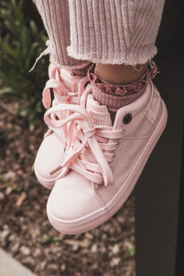 Calçado de lazer modelo clássico infantil com bota Big Star LL374003 cor rosa 2