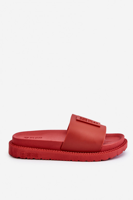 Chinelos Big Star LL274430 vermelho