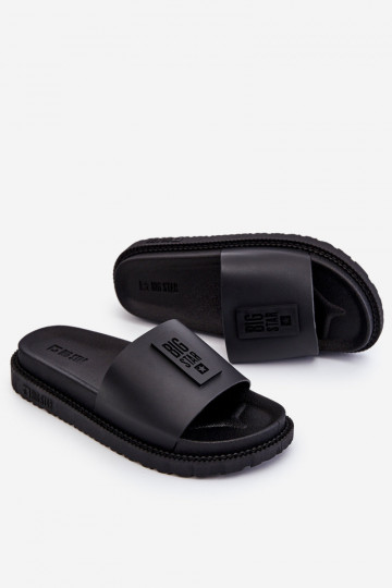 Chinelos Big Star LL274429 pretos