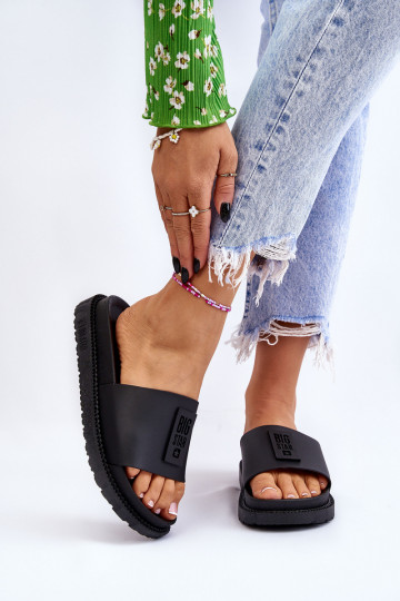 Chinelos Big Star LL274429 pretos 2