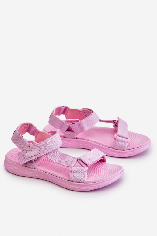 Sandálias femininas Big Star LL274A100 rosa