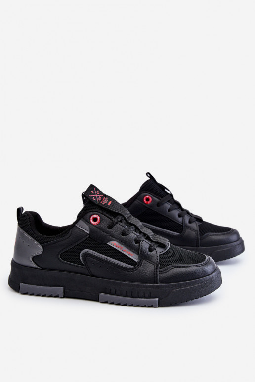 Modelo de tênis sapatos Cross Jeans LL2R4012C cor preta Modelo de tênis sapatos Cross Jeans LL2R4012C cor preta