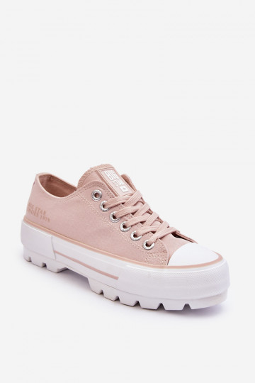 sapatos casuais com plataforma Big Star LL274151 Nude