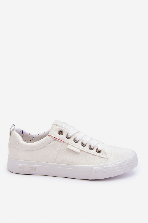 sapatos de lazer Big Star KK174001 cor branca