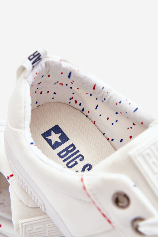 sapatos de lazer Big Star KK174001 cor branca