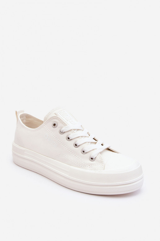 com atacadores Tênis Big Star LL274968 cor branca