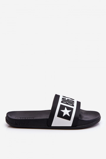 Chinelos modelo clássico Big Star LL274739 cor preta