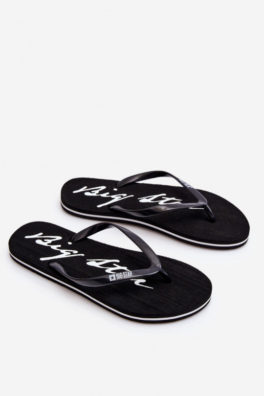 Chinelos Big Star LL274761 preto