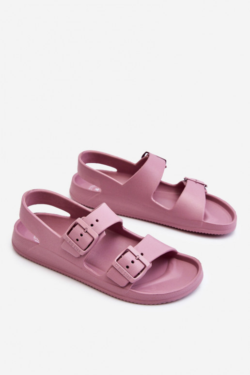 Sandálias leves Big Star LL274744 Cor roxa