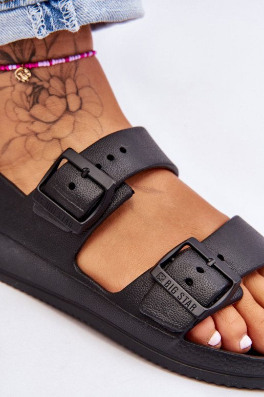 Sandálias leves Big Star LL274745 pretas