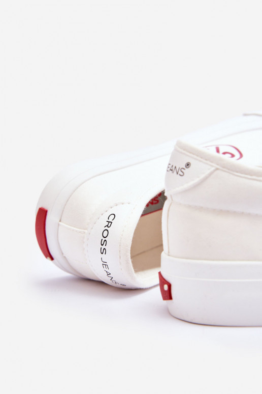 Tênis Cross Jeans LL2R4043 cor branca Tênis Cross Jeans LL2R4043 cor branca