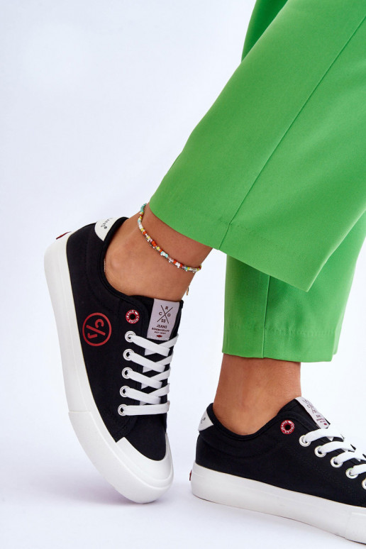 Tênis Cross Jeans LL2R4044 cor preta