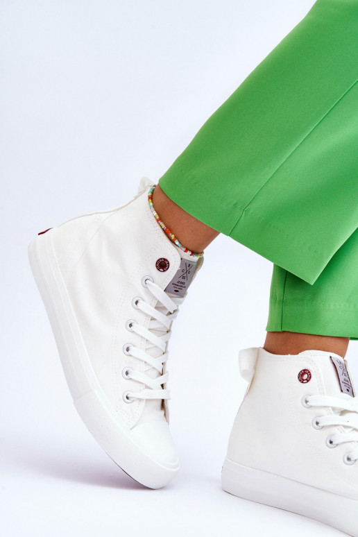 Cross Jeans LL2R4086C sapato casual branco com modelo clássico