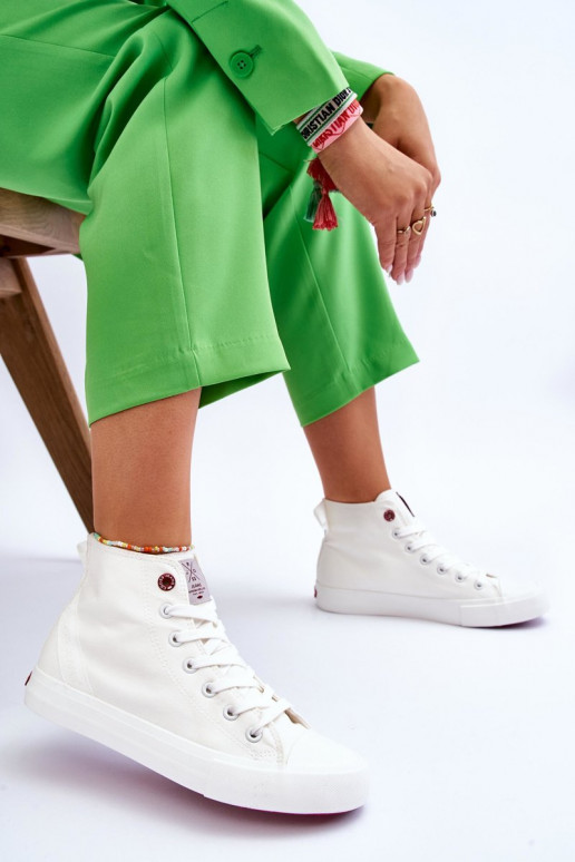 Cross Jeans LL2R4086C sapato casual branco com modelo clássico