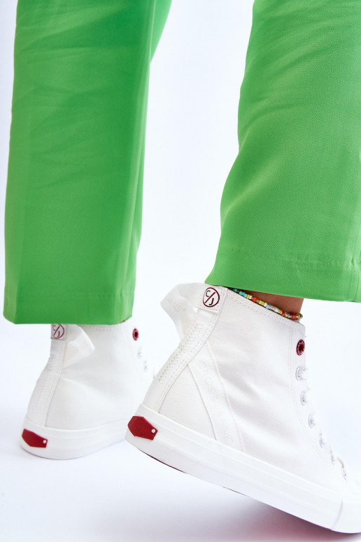 Cross Jeans LL2R4086C sapato casual branco com modelo clássico