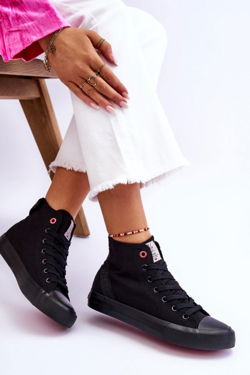 Cross Jeans LL2R4088C sapatos casuais cor preta de modelo clássico Cross Jeans LL2R4088C sapatos casuais cor preta de modelo clássico