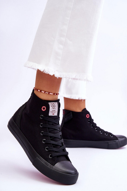 Cross Jeans LL2R4088C sapatos casuais cor preta de modelo clássico Cross Jeans LL2R4088C sapatos casuais cor preta de modelo clássico