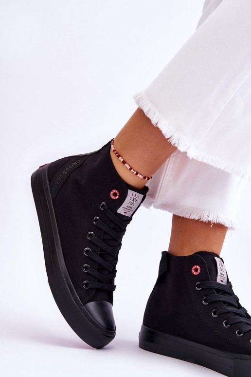 Cross Jeans LL2R4088C sapatos casuais cor preta de modelo clássico Cross Jeans LL2R4088C sapatos casuais cor preta de modelo clássico