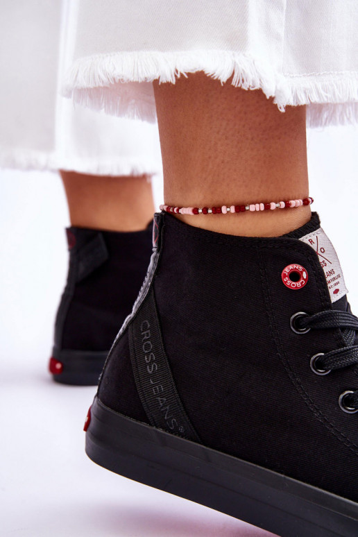 Cross Jeans LL2R4088C sapatos casuais cor preta de modelo clássico Cross Jeans LL2R4088C sapatos casuais cor preta de modelo clássico