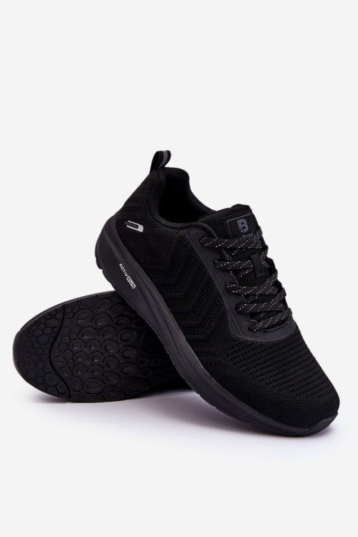 Modelo clássico Sapatos esportivos na cor preta Matias