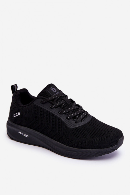 Modelo clássico Sapatos esportivos na cor preta Matias