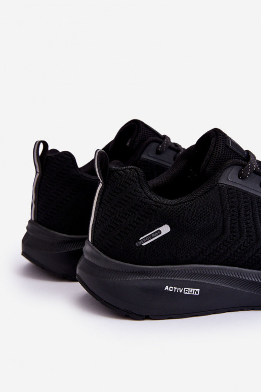 Modelo clássico Sapatos esportivos na cor preta Matias