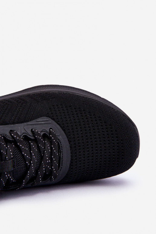 Modelo clássico Sapatos esportivos na cor preta Matias