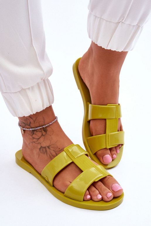 Chinelos JJ285261 verdes