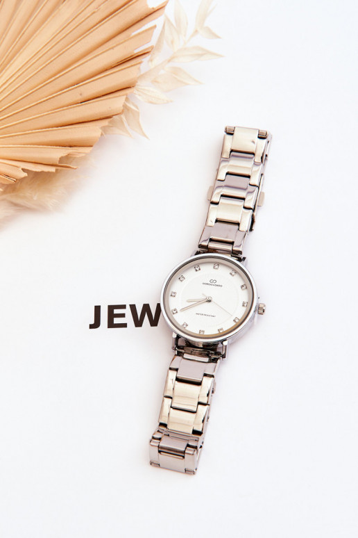 Relógio feminino Giorgio&Dario cor prata Relógio feminino Giorgio&Dario cor prata