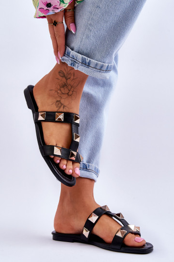 Chinelos cor preta Mercure 2