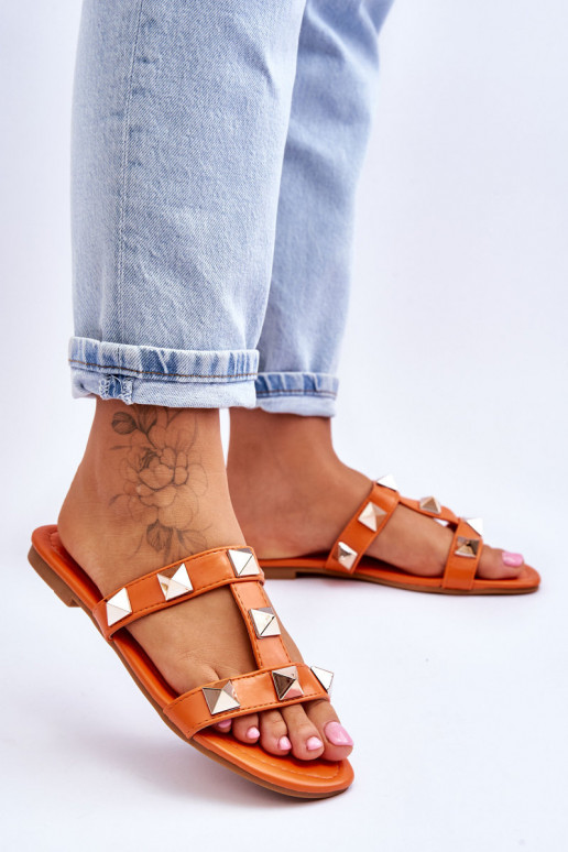 Chinelos cor laranja Mercure Chinelos cor laranja Mercure