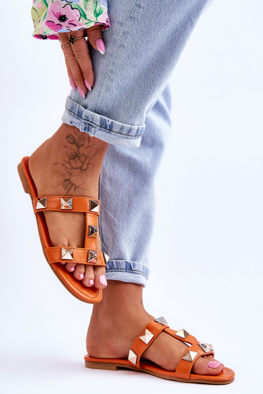 Chinelos cor laranja Mercure Chinelos cor laranja Mercure