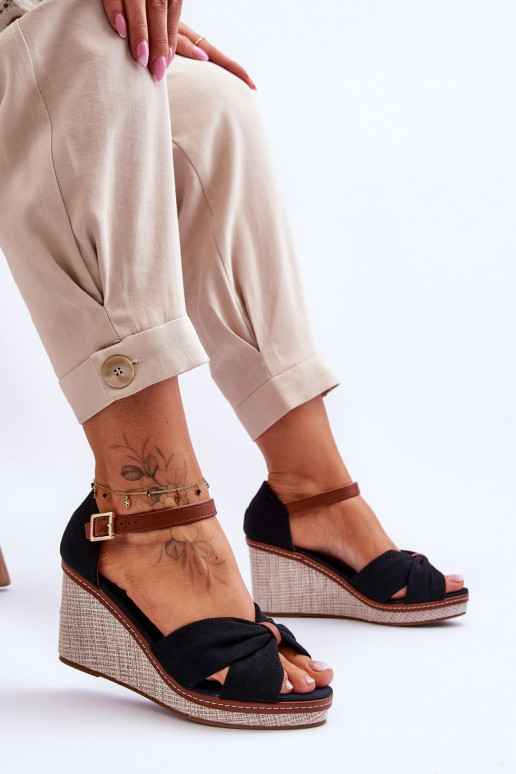 Sandálias femininas cor preta Daphne Sandálias femininas cor preta Daphne