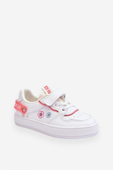 Calçado desportivo infantil Big Star JJ374082 cor branca