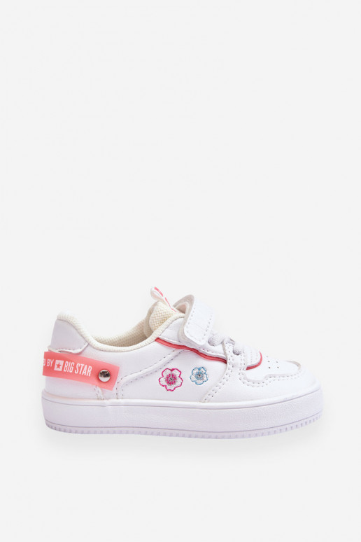 Calçado desportivo infantil Big Star JJ374082 cor branca